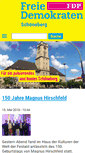Mobile Screenshot of fdp-schoeneberg.info